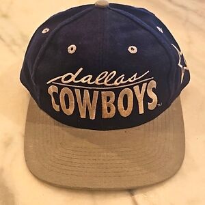 Vintage Dallas Cowboys script snapback cap